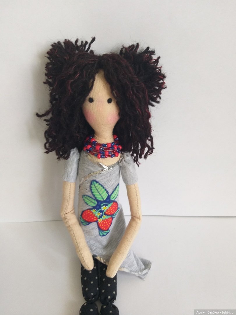 Алина — Авторские текстильные куклы: Вальдорфские (фото 9)