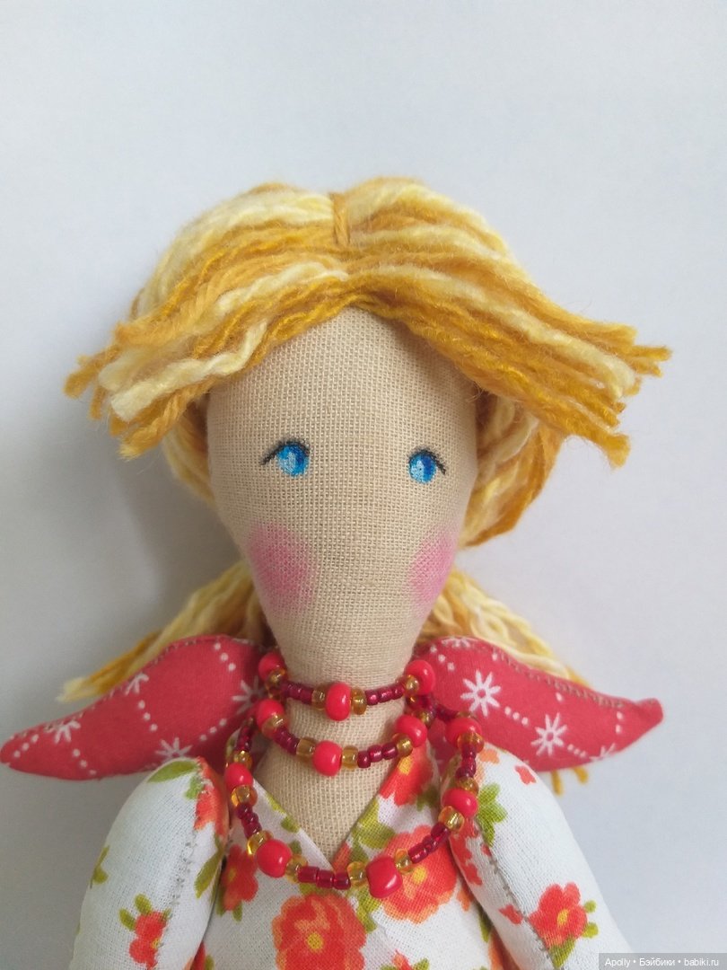 Василиса — Авторские текстильные куклы: Вальдорфские