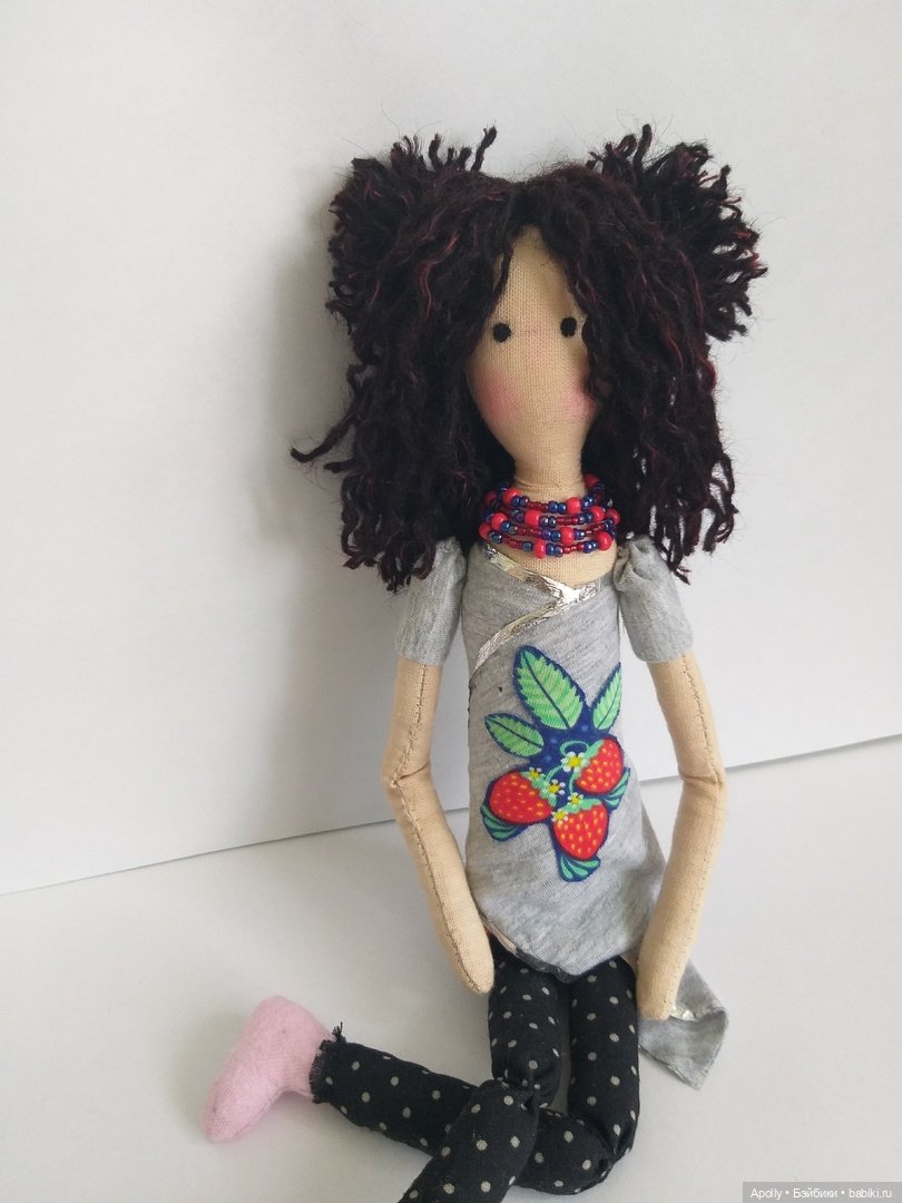 Алина — Авторские текстильные куклы: Вальдорфские (фото 8)