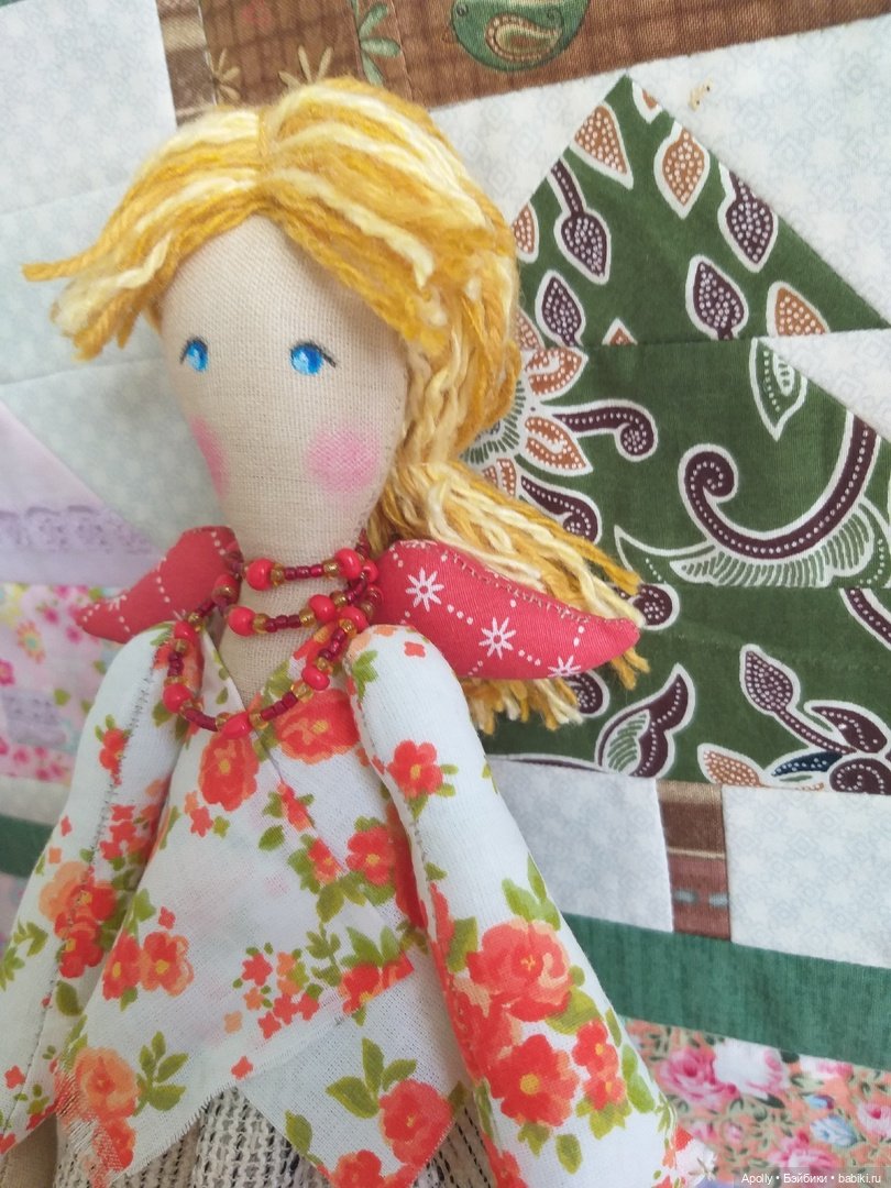 Василиса — Авторские текстильные куклы: Вальдорфские (фото 4)