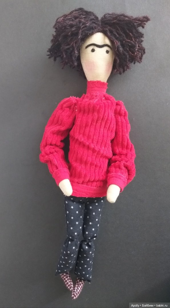 Дом в котором... Горбач — Авторские текстильные куклы: Вальдорфские (фото 6)