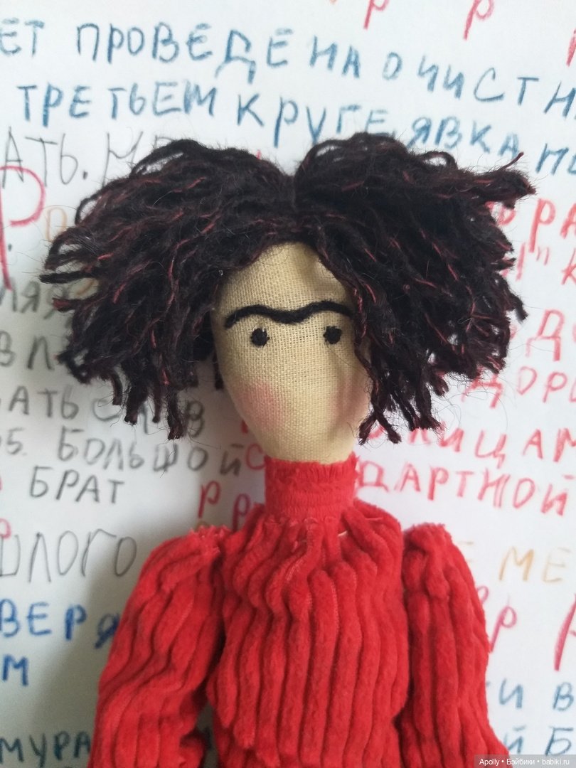 Дом в котором... Горбач — Авторские текстильные куклы: Вальдорфские (фото 5)