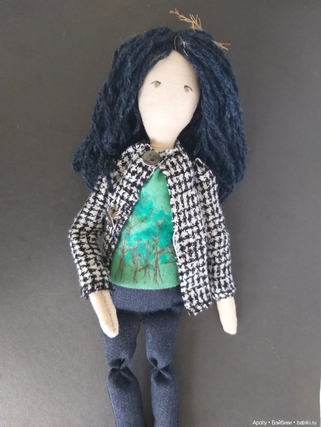 Дом в котором... Слепой — Авторские текстильные куклы: Вальдорфские (фото 8)