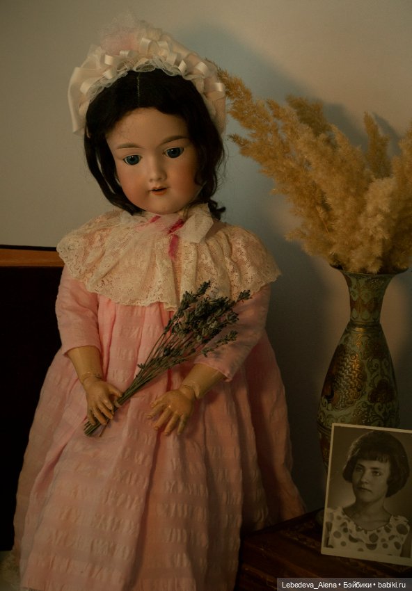 Фотосессия для Марсельки — Антикварные куклы Armand Marseille (AM): молд 390 (фото 3)