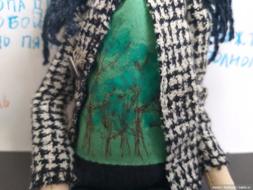 Дом в котором... Слепой — Авторские текстильные куклы: Вальдорфские (фото 5)