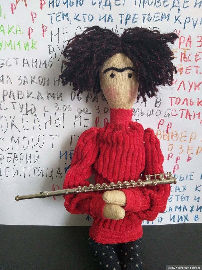 Дом в котором... Горбач — Авторские текстильные куклы: Вальдорфские (фото 7)