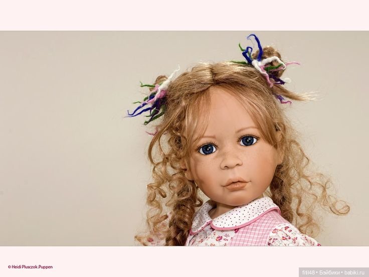 Авторские куклы Heidi Plusczok (фото 7)