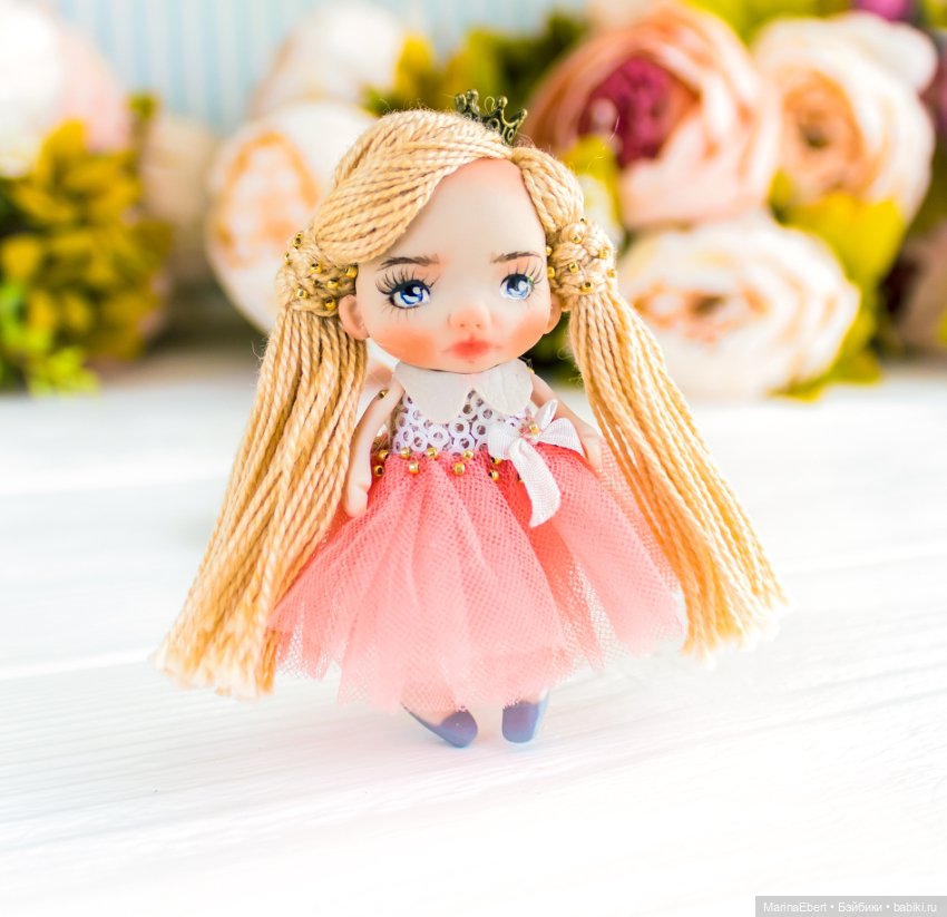 Маленькая куколка Керри — Домашние фото авторских игрушек: Тедди