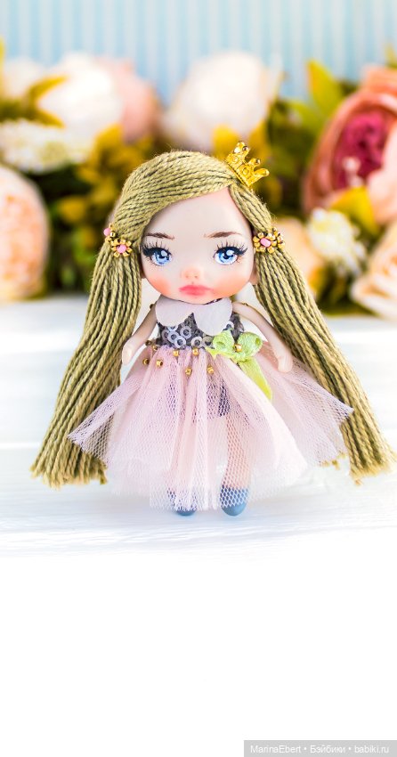 Маленькая куколка Дарлин — Авторские шарнирные куклы своими руками: лепка