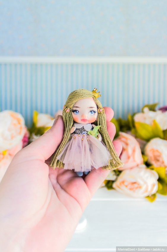 Маленькая куколка Дарлин — Авторские шарнирные куклы своими руками: лепка (фото 8)