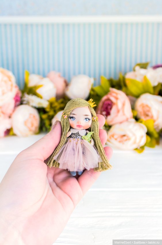 Маленькая куколка Дарлин — Авторские шарнирные куклы своими руками: лепка (фото 7)