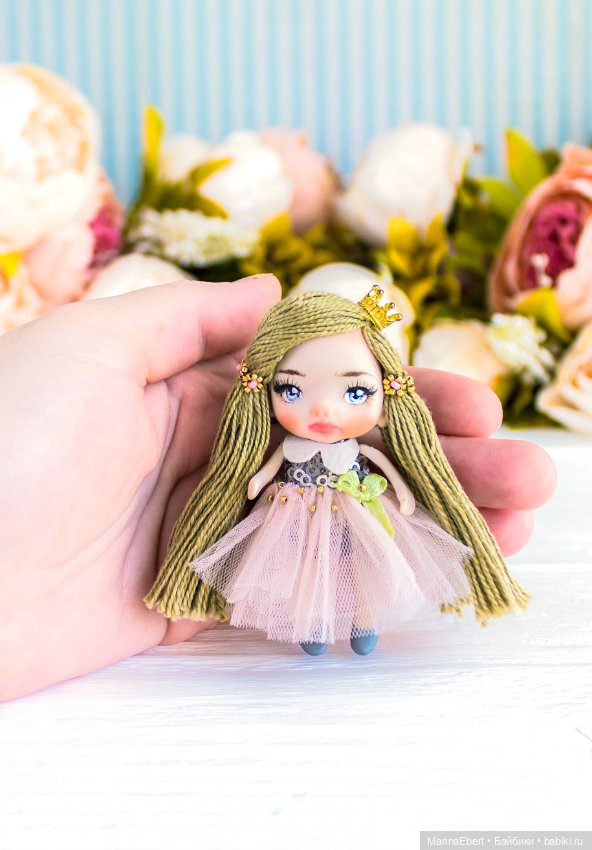 Маленькая куколка Дарлин — Авторские шарнирные куклы своими руками: лепка
