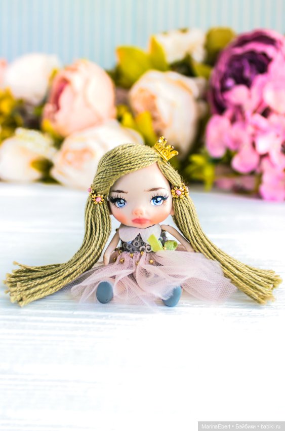 Маленькая куколка Дарлин — Авторские шарнирные куклы своими руками: лепка (фото 5)