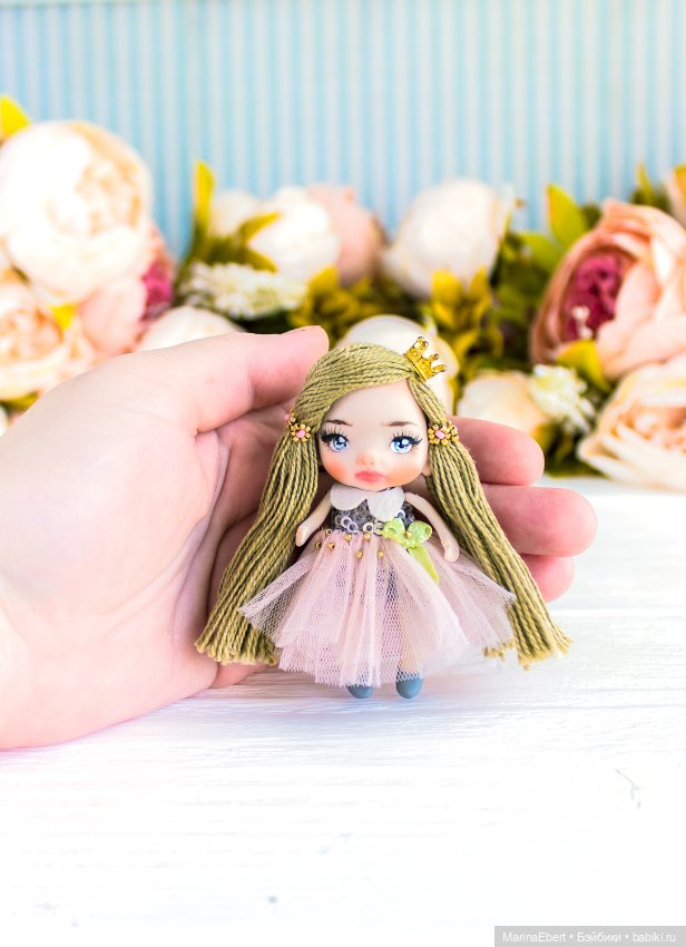 Маленькая куколка Дарлин — Авторские шарнирные куклы своими руками: лепка (фото 10)