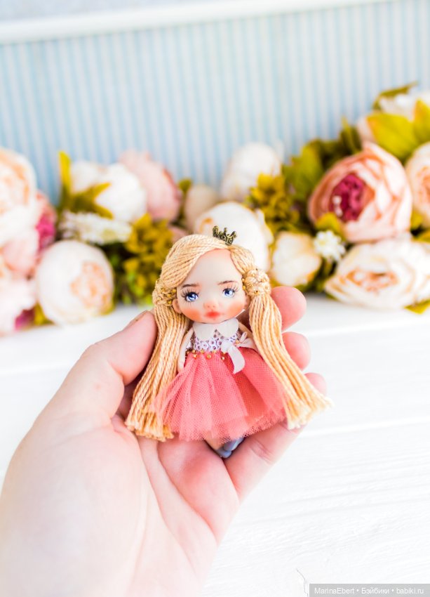 Маленькая куколка Керри — Домашние фото авторских игрушек: Тедди (фото 4)