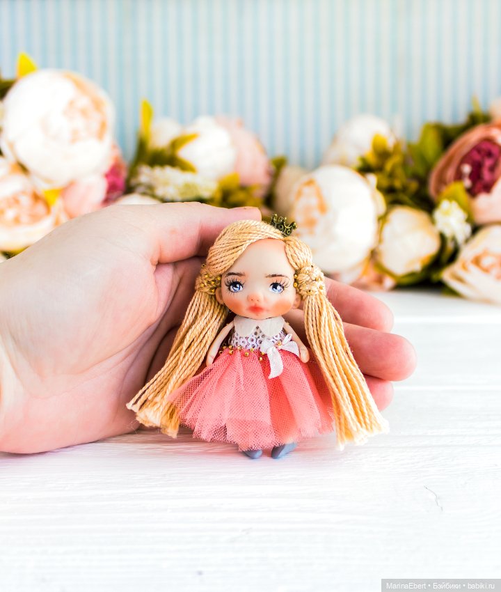 Маленькая куколка Керри — Домашние фото авторских игрушек: Тедди (фото 10)
