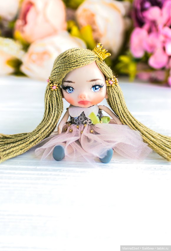 Маленькая куколка Дарлин — Авторские шарнирные куклы своими руками: лепка