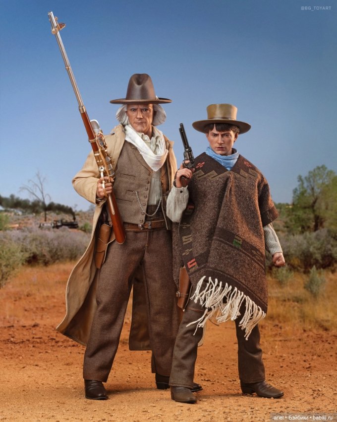 В Гонконге состоялся релиз фигурки Эмметта Брауна от Hot Toys по мотивам фильма «Назад в будущее 3» (фото 2)