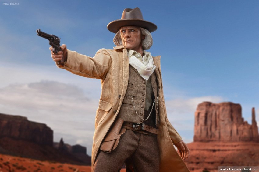 В Гонконге состоялся релиз фигурки Эмметта Брауна от Hot Toys по мотивам фильма «Назад в будущее 3» (фото 10)