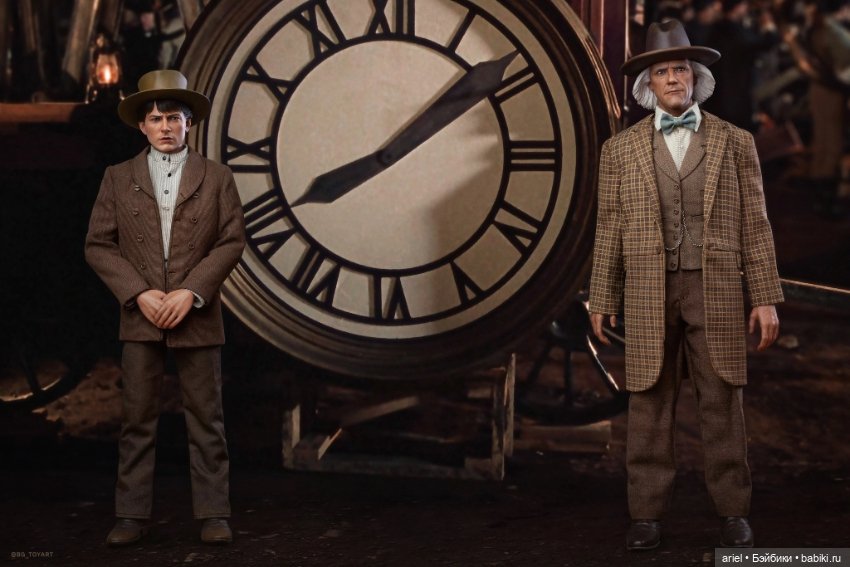 В Гонконге состоялся релиз фигурки Эмметта Брауна от Hot Toys по мотивам фильма «Назад в будущее 3»