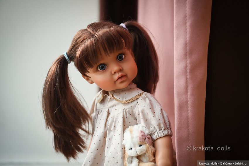 Булочка Тейлор — ООАК и кастом кукол Gotz (Готц): перерисовка