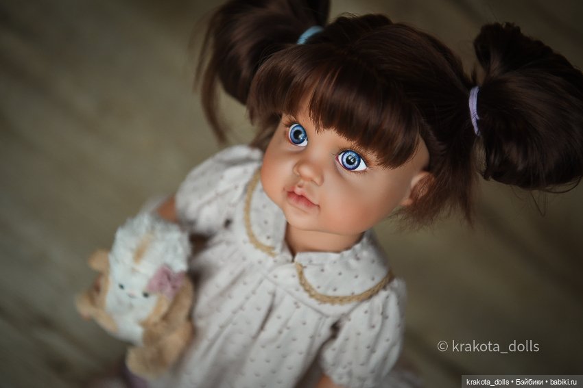 Булочка Тейлор — ООАК и кастом кукол Gotz (Готц): перерисовка (фото 3)