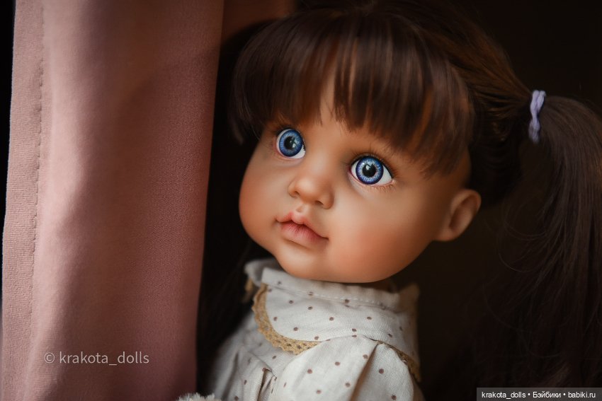 Булочка Тейлор — ООАК и кастом кукол Gotz (Готц): перерисовка