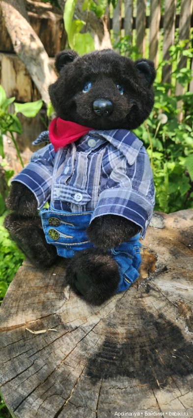 Tobias мишка-тедди — Авторские мишки Тедди и друзья: фото (фото 3)