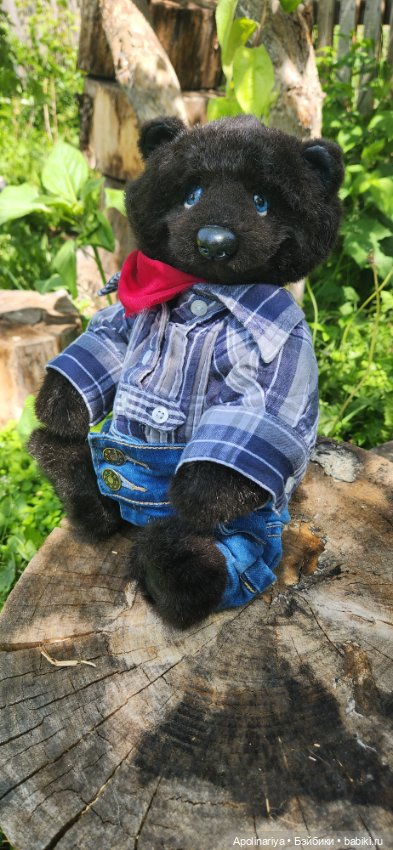 Tobias мишка-тедди — Авторские мишки Тедди и друзья: фото (фото 7)