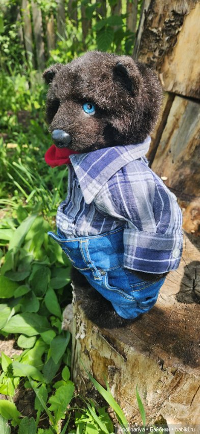 Tobias мишка-тедди — Авторские мишки Тедди и друзья: фото (фото 9)