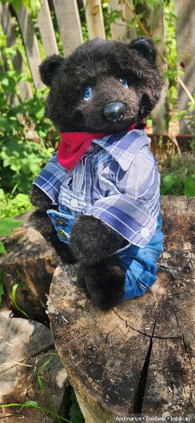 Tobias мишка-тедди — Авторские мишки Тедди и друзья: фото (фото 4)