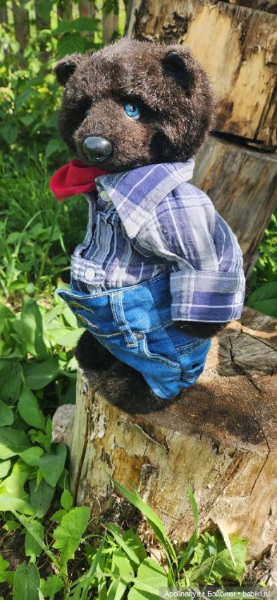 Tobias мишка-тедди — Авторские мишки Тедди и друзья: фото (фото 6)