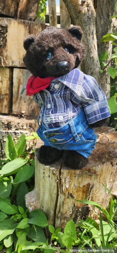 Tobias мишка-тедди — Авторские мишки Тедди и друзья: фото (фото 8)