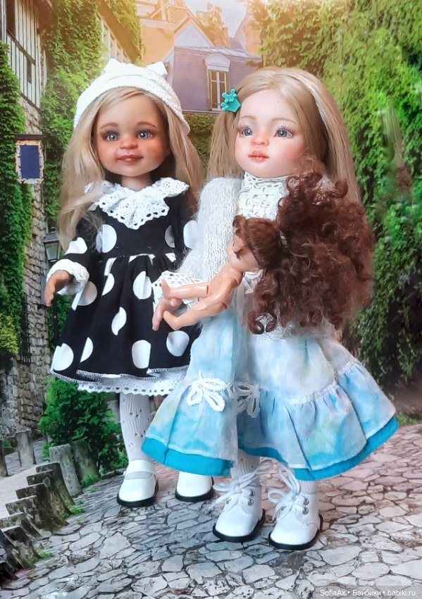 Страсти по Паоле — ООАК Paola Reina (Паола Рейна) и испанских кукол: перерисовка (фото 7)