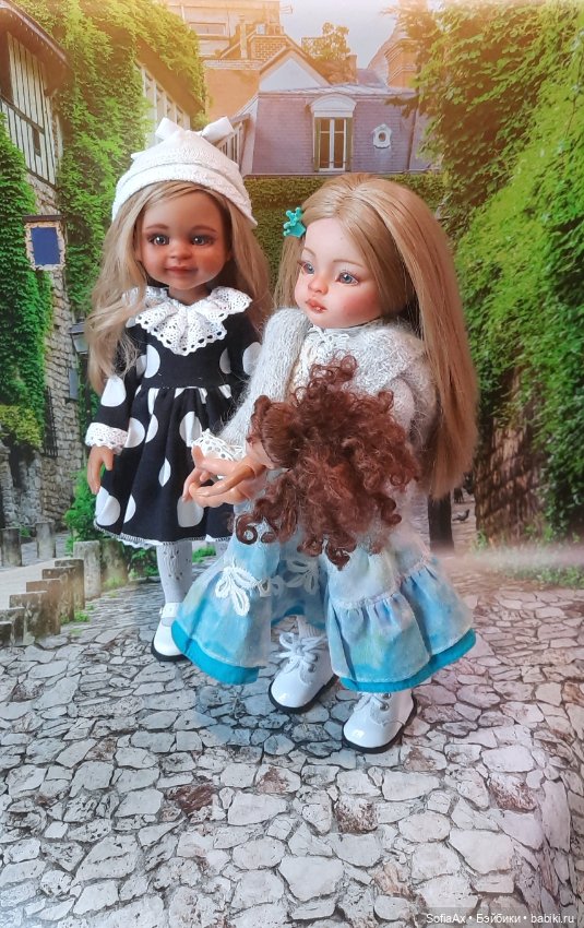 Страсти по Паоле — ООАК Paola Reina (Паола Рейна) и испанских кукол: перерисовка (фото 6)