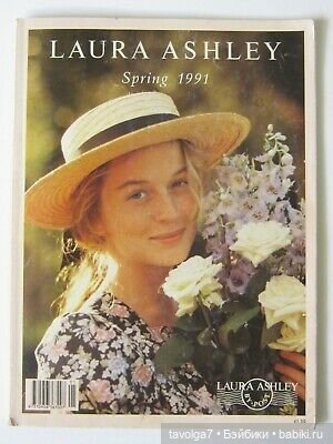 Летняя мода 1980х от бренда Laura Ashley