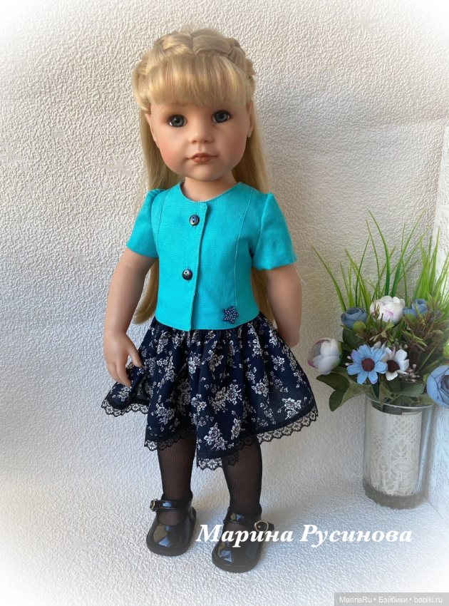 Одеваю Готц — Одежда и обувь для кукол своими руками: фото (фото 6)