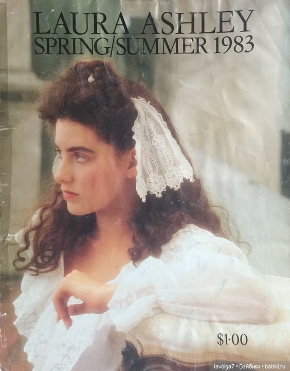 Летняя мода 1980х от бренда Laura Ashley (фото 4)