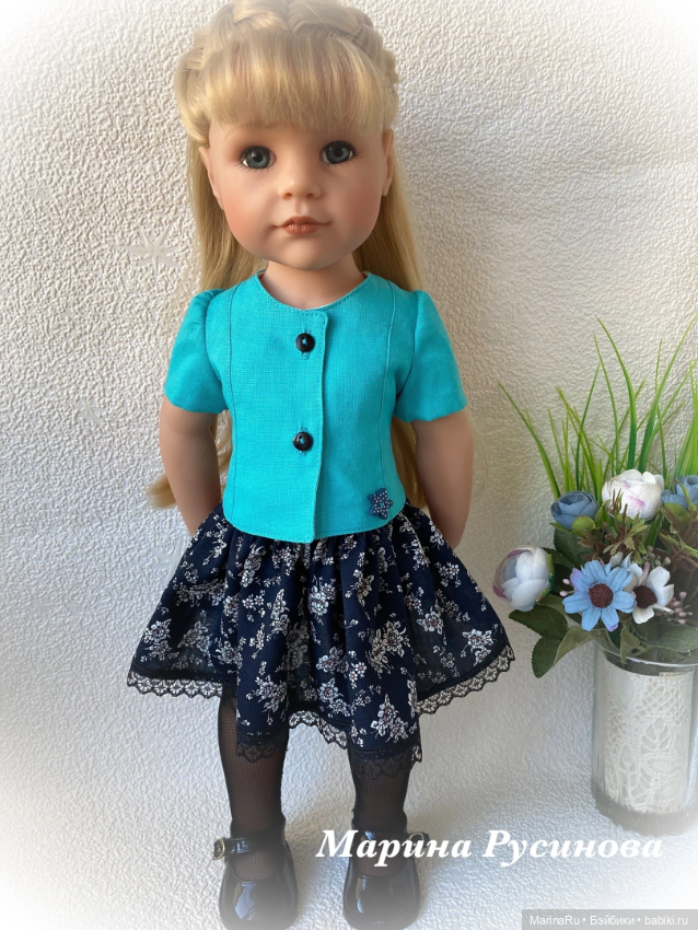 Одеваю Готц — Одежда и обувь для кукол своими руками: фото (фото 7)