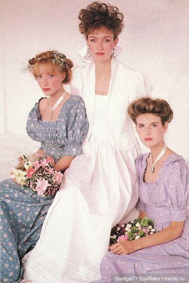 Летняя мода 1980х от бренда Laura Ashley (фото 5)