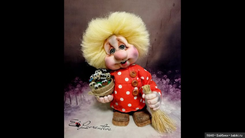 Авторские куклы Елены Лаврентьевой