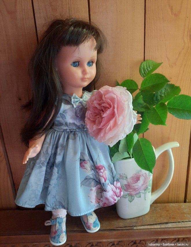 Всего одна розовая роза💖 — Винтажные куклы ГДР (Немки): Бигги (фото 4)