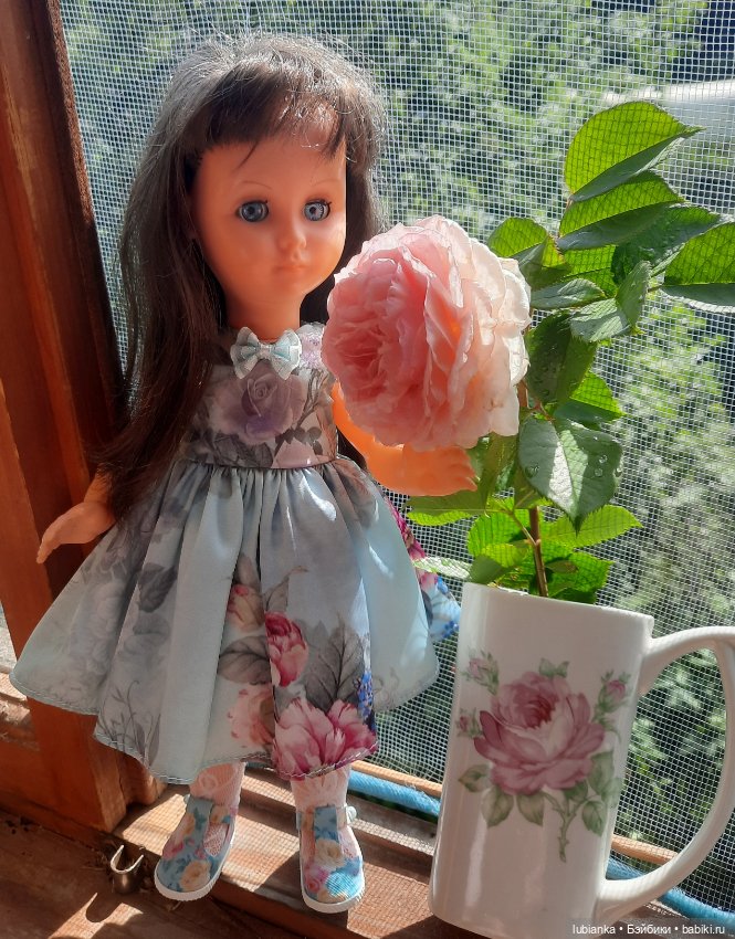 Всего одна розовая роза💖 — Винтажные куклы ГДР (Немки): Бигги