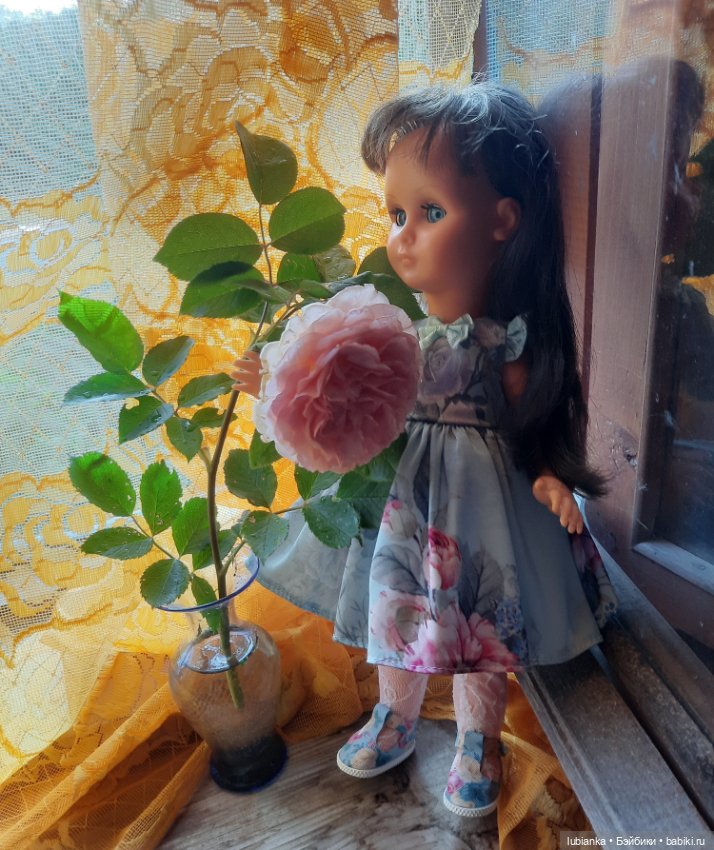 Всего одна розовая роза💖 — Винтажные куклы ГДР (Немки): Бигги