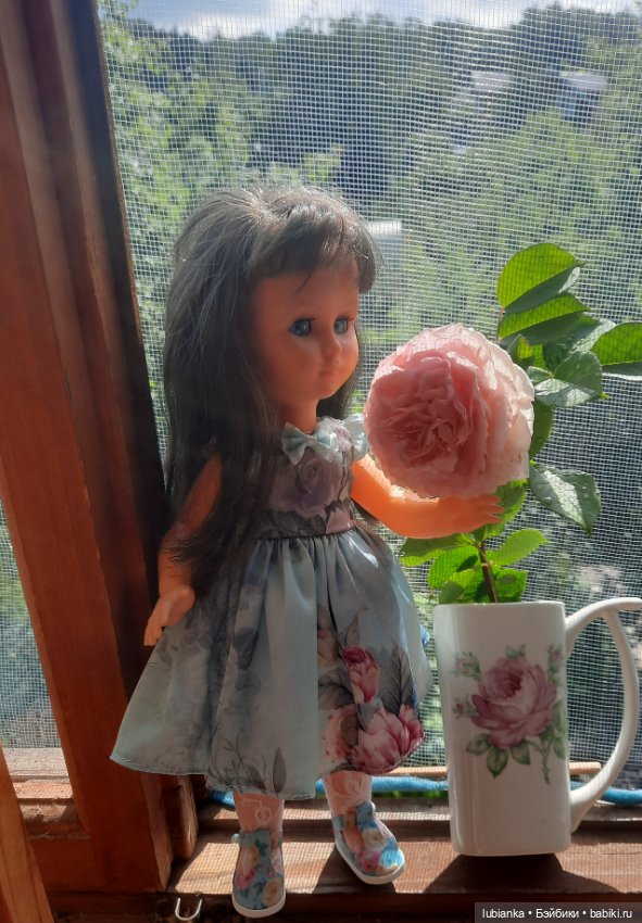 Всего одна розовая роза💖 — Винтажные куклы ГДР (Немки): Бигги