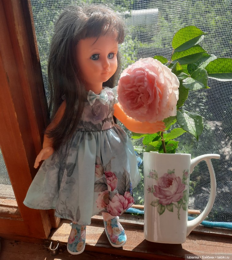 Всего одна розовая роза💖 — Винтажные куклы ГДР (Немки): Бигги