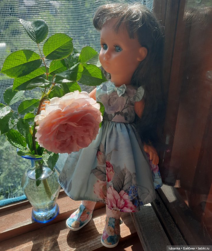 Всего одна розовая роза💖 — Винтажные куклы ГДР (Немки): Бигги