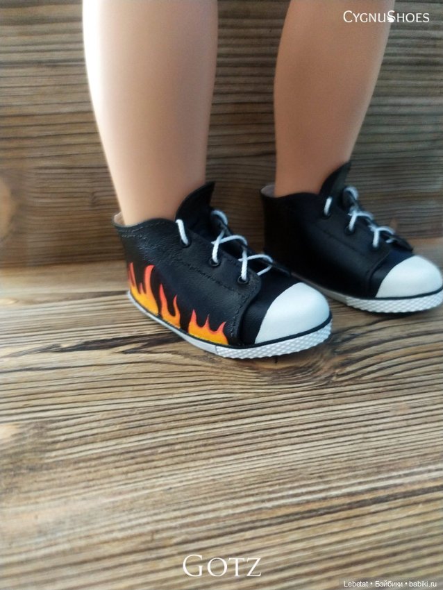 Обувь с ручной росписью — Одежда и обувь для кукол своими руками: фото