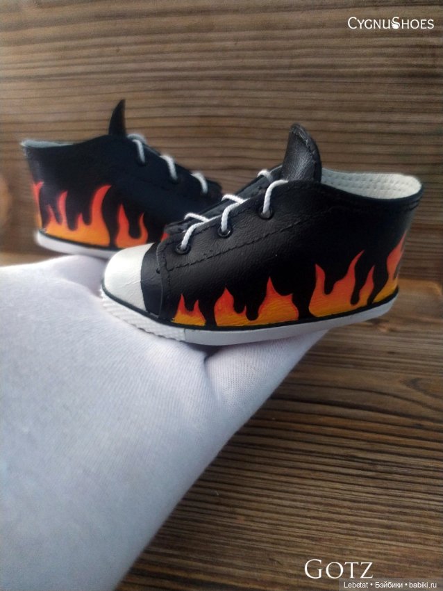 Обувь с ручной росписью — Одежда и обувь для кукол своими руками: фото