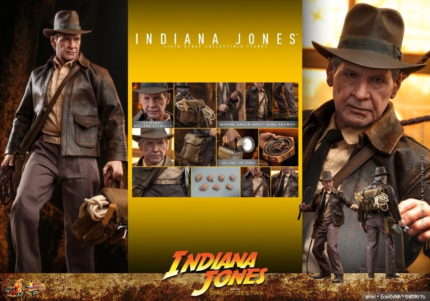 Hot Toys анонсировали фигурку Индианы Джонса по мотивам фильма «Индиана Джонс и Колесо судьбы» (фото 9)